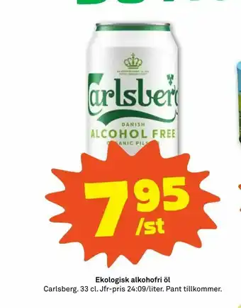 Coop Forum Ekologisk alkohofri öl erbjuda