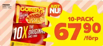 Gorby's Piroger 10-pack. 1300 g
