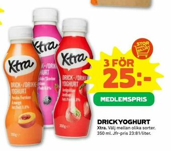 Coop Forum Drickyoghurt erbjuda