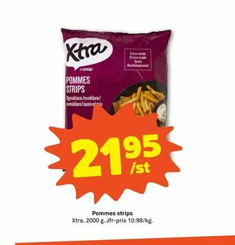 Coop Forum Pommes strips erbjuda