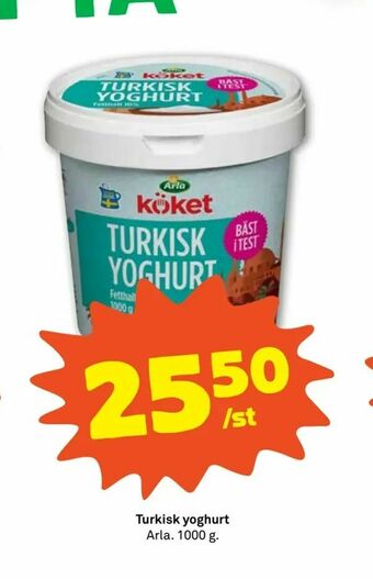 Coop Forum Turkisk yoghurt erbjuda