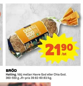 Coop Konsum Bröd erbjuda