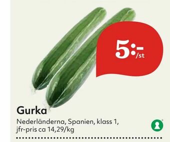 Hemköp Gurka erbjuda