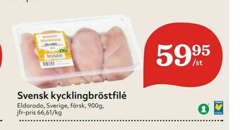 Hemköp Svensk kycklingbröstfilé erbjuda