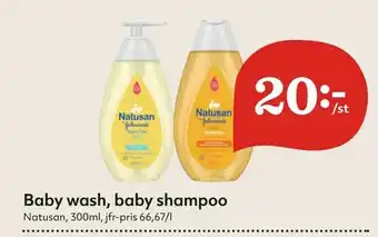 Hemköp Baby wash, baby shampoo erbjuda