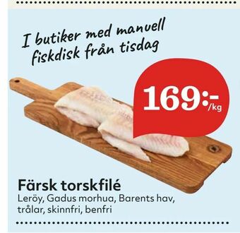 Hemköp Färsk torskfilé erbjuda
