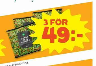 Stora Coop Ärtor/majs/paprika erbjuda
