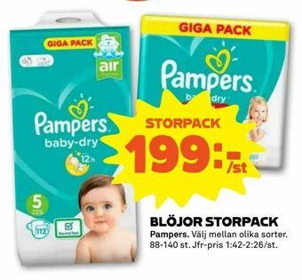 Stora Coop Blöjor storpack erbjuda