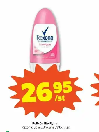 Stora Coop Roll-On Bio Rythm erbjuda