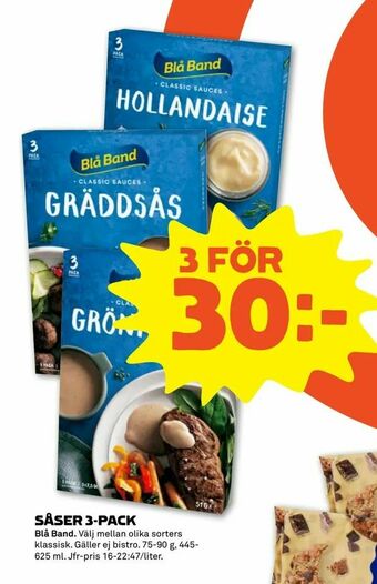 Stora Coop Såser 3-pack erbjuda