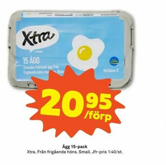 Stora Coop Ägg 15-pack erbjuda