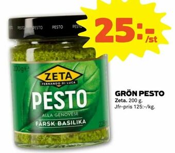 Stora Coop Grön pesto erbjuda