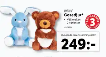 Lidl Gosedjur erbjuda