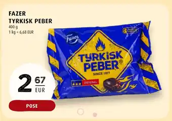 Scandinavian Park FAZER TYRKISK PEBER erbjuda