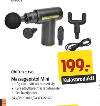 Jula Massagepistol Mini erbjuda