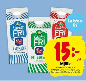 City Gross Mjölk erbjuda