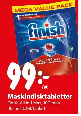 City Gross Maskindisktabletter erbjuda