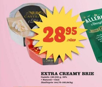 Matdax Extra creamy brie erbjuda