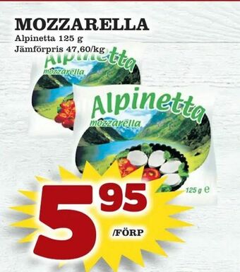 Matdax Mozzarella erbjuda
