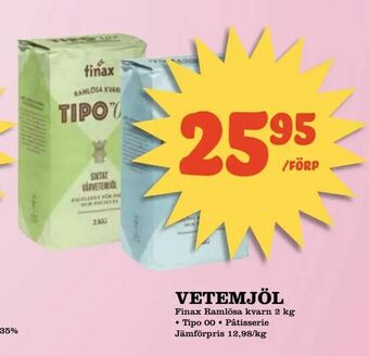 Matdax Vetemjöl erbjuda