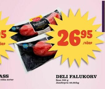 Matdax Deli falukorv erbjuda
