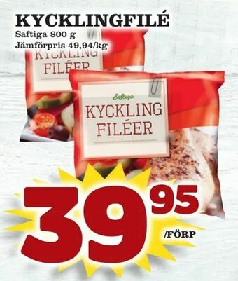 Matdax Kycklingfilé erbjuda
