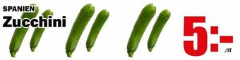 Matdax Zucchini erbjuda