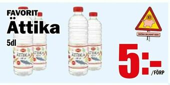 Matdax Ättika erbjuda