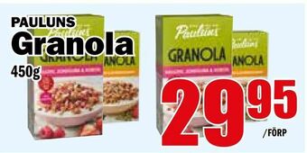 Matdax Granola erbjuda