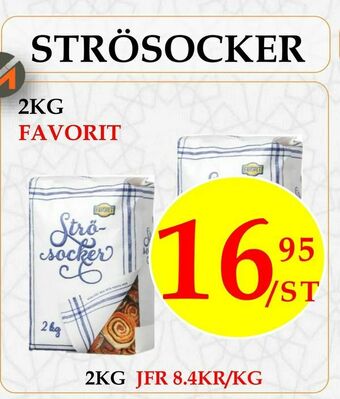 Matmixen Strösocker erbjuda