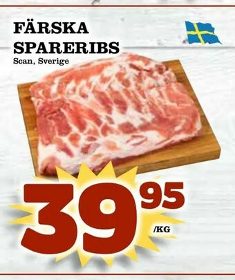 Matvärlden Tensta Färska spareribs erbjuda