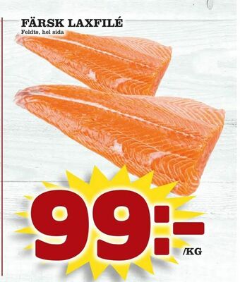 Matvärlden Tensta Färsk laxfilé erbjuda