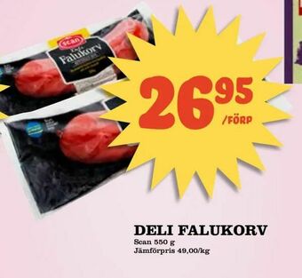 Matvärlden Tensta Deli falukorv erbjuda