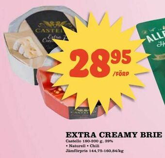 Matvärlden Tensta Extra creamy brie erbjuda