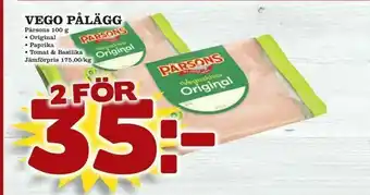 Vego pålägg