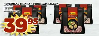 Nya Pulsen Strimlad skinka • strimlad kalkon erbjuda