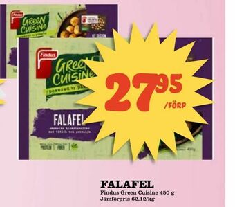 Nya Pulsen Falafel erbjuda