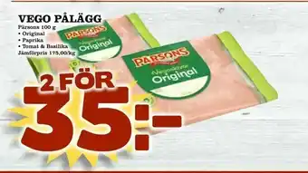 Vego pålägg