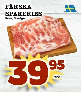 Nya Pulsen Färska spareribs erbjuda