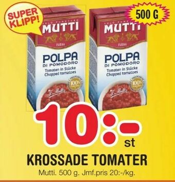 Nya Pulsen Krossade tomater erbjuda