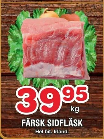 Nya Pulsen Färsk sidfläsk erbjuda
