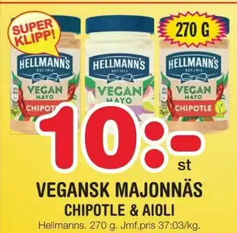 Nya Pulsen Vegansk majonnäs erbjuda