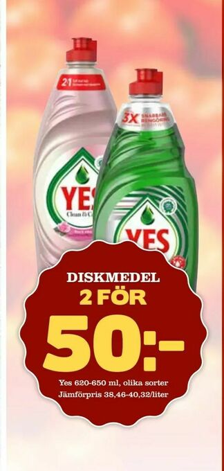 Supergrossen Diskmedel erbjuda