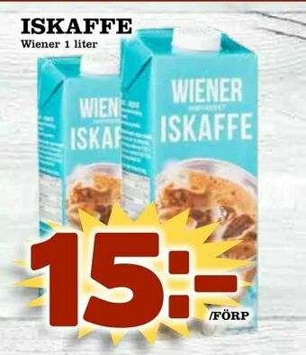 Supergrossen Iskaffe erbjuda