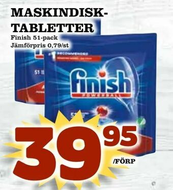 Supergrossen Maskindisktabletter erbjuda