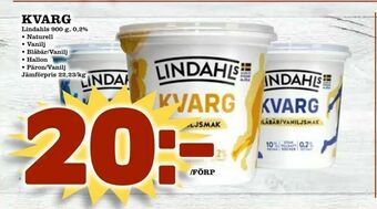 Supergrossen Kvarg erbjuda