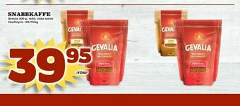 Supergrossen Snabbkaffe erbjuda