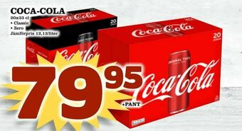 Supergrossen Coca-cola erbjuda