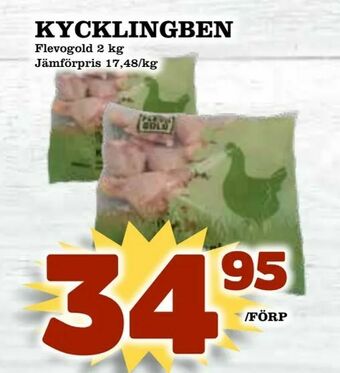 Supergrossen Kycklingben erbjuda