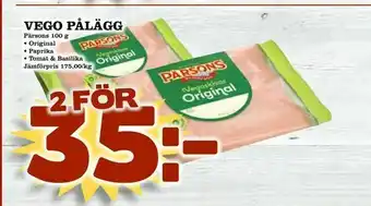 Vego pålägg